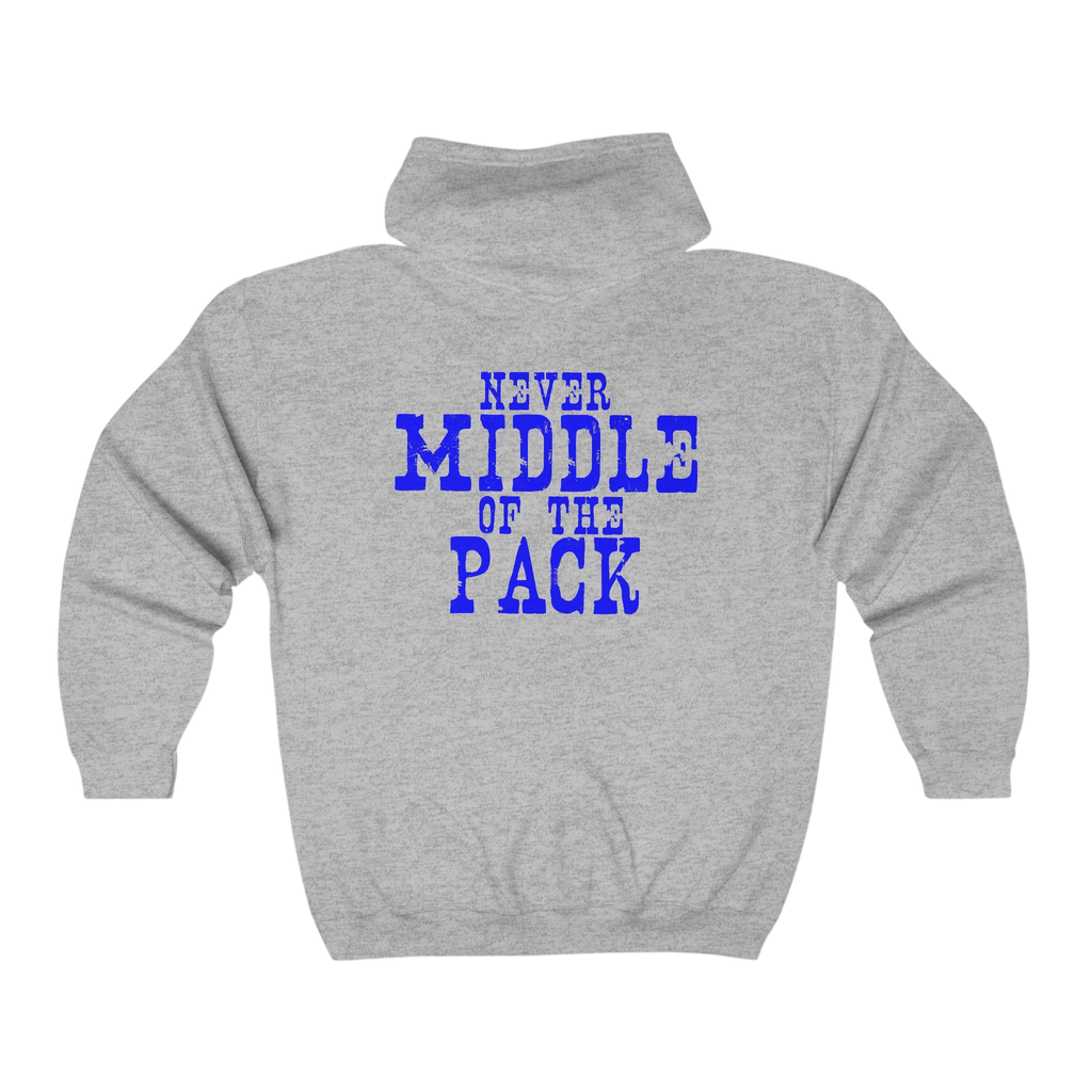 Middle State Full Zip Hooded Sweatshirt