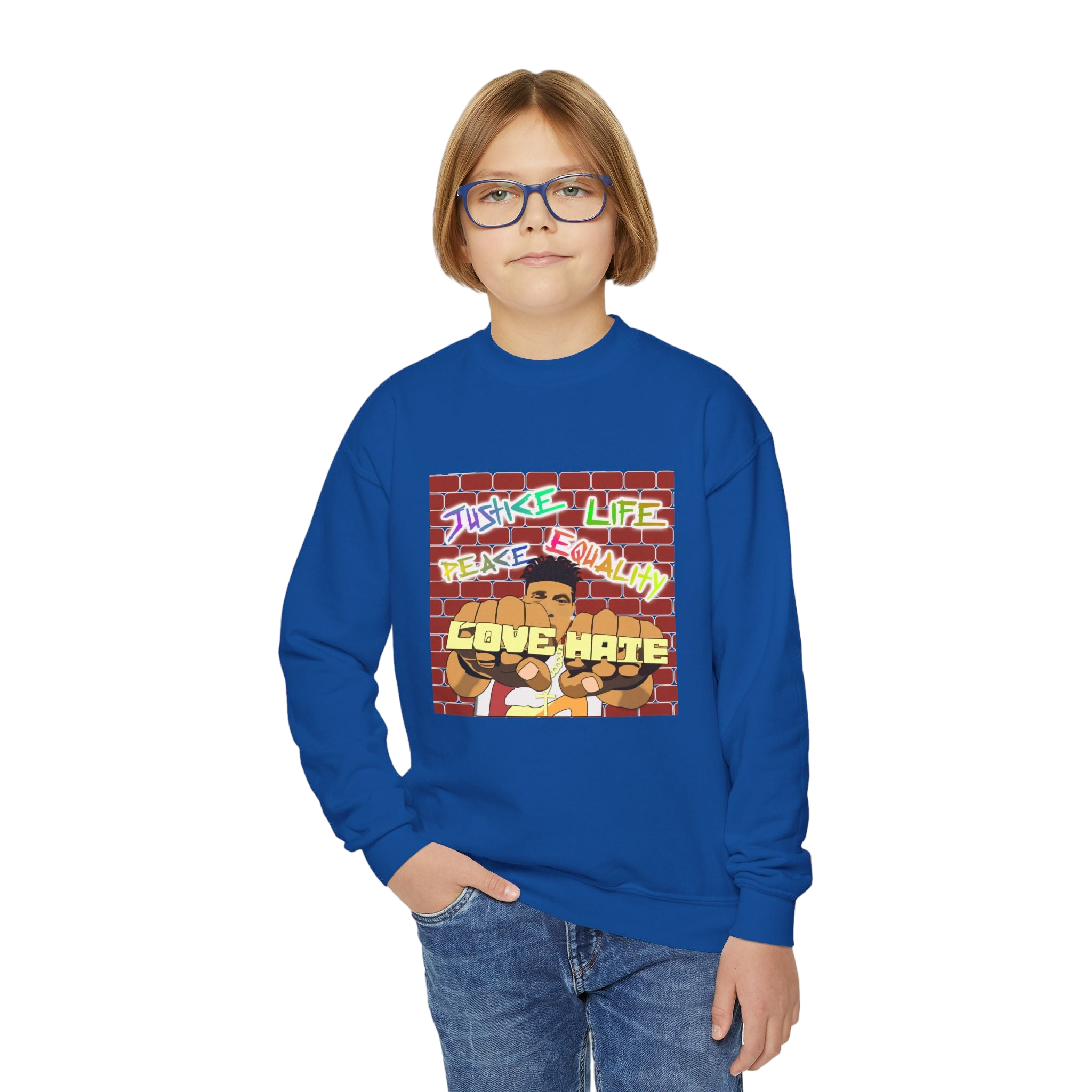 "Love The Hate" Youth Sweatshirt