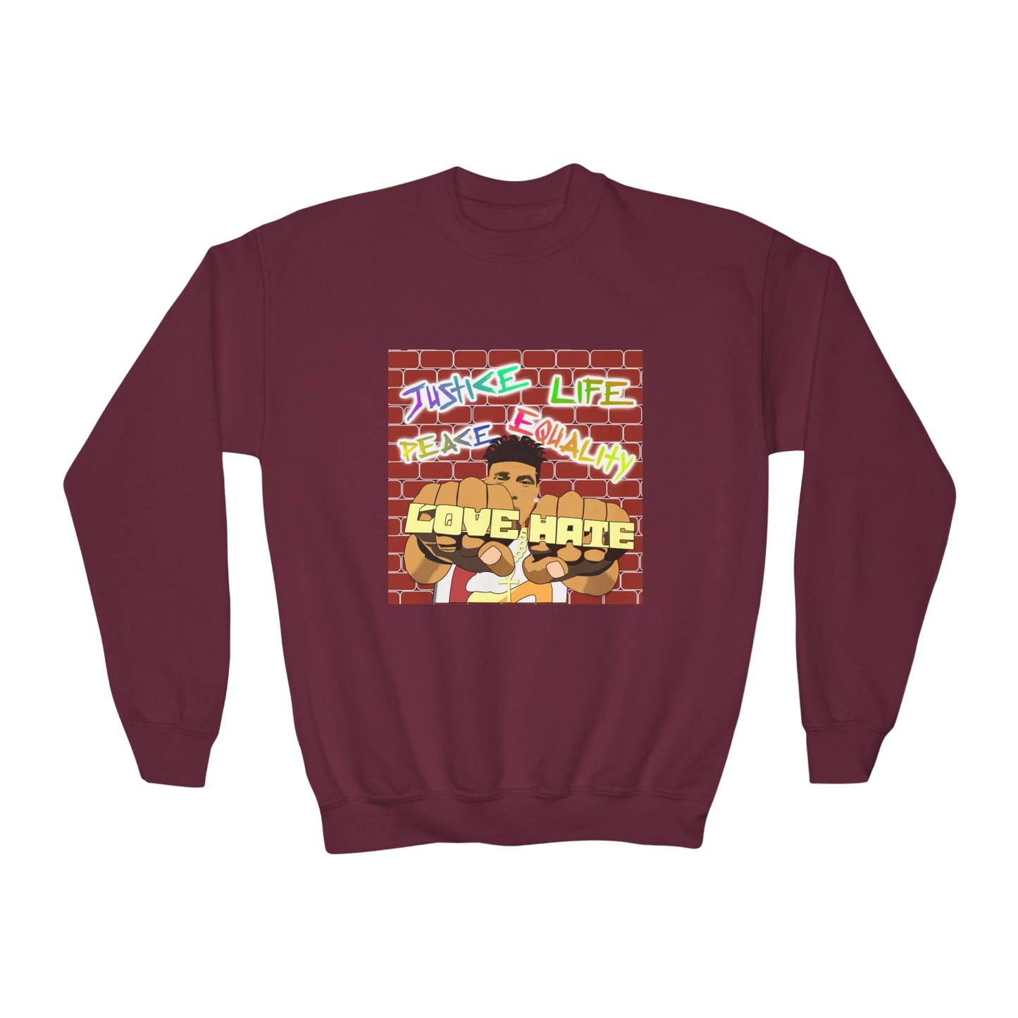 "Love The Hate" Youth Sweatshirt