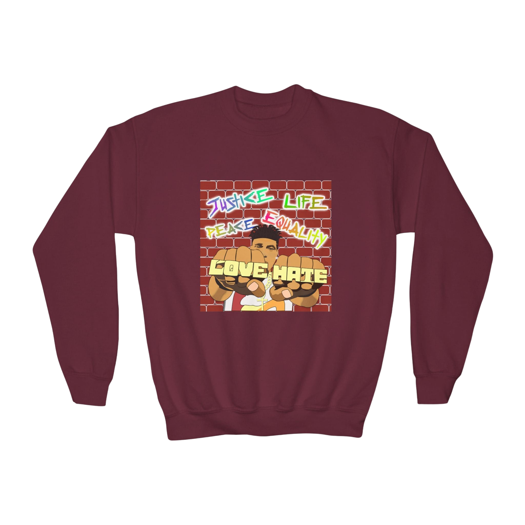 "Love The Hate" Youth Sweatshirt