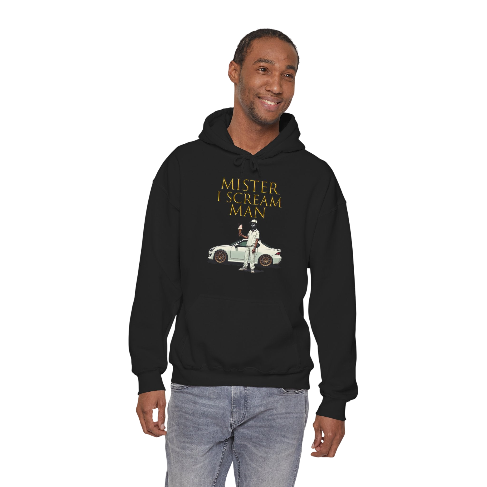 Mister I Scream Heavy Blend Hoodie-Unisex Apparel