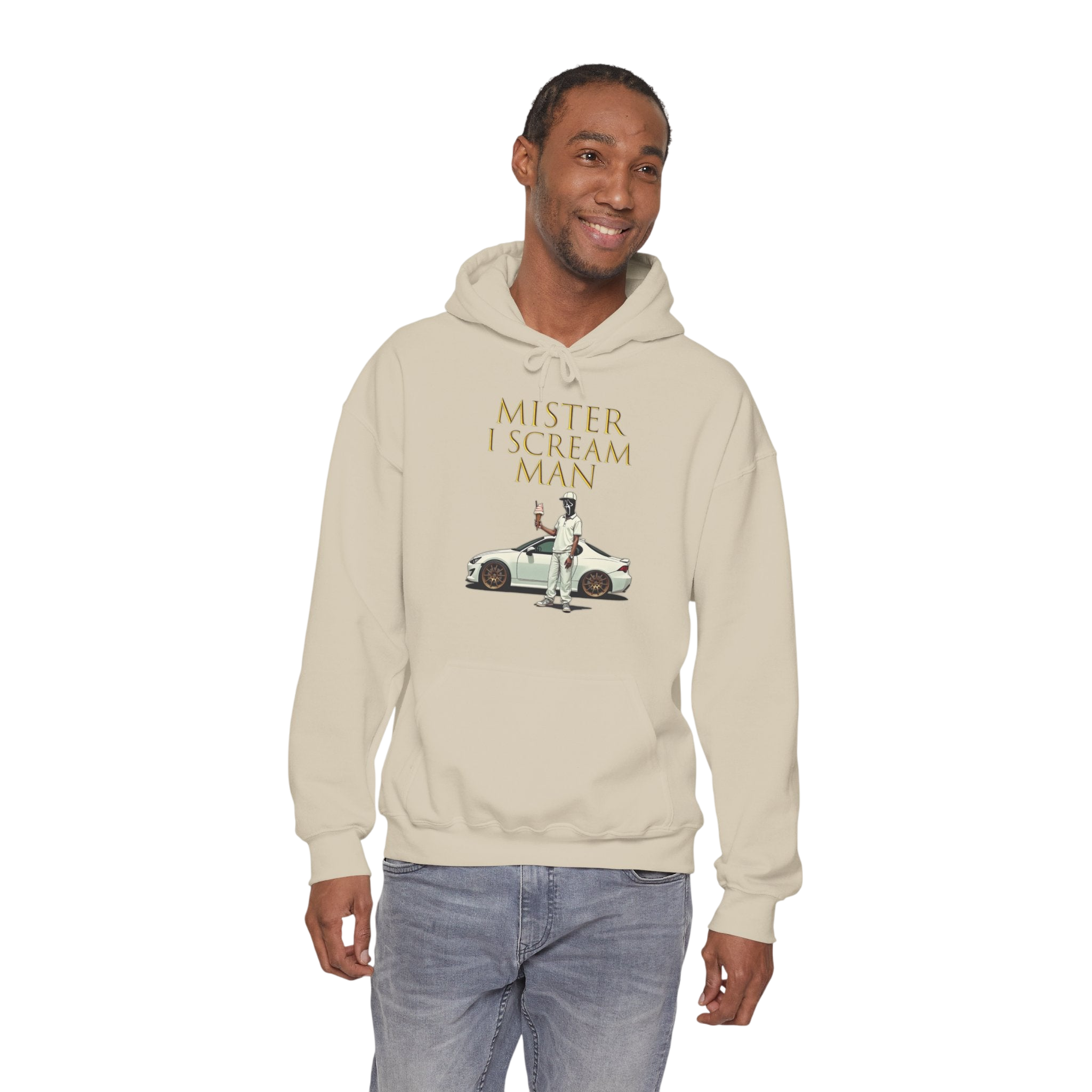 Mister I Scream Heavy Blend Hoodie-Unisex Apparel