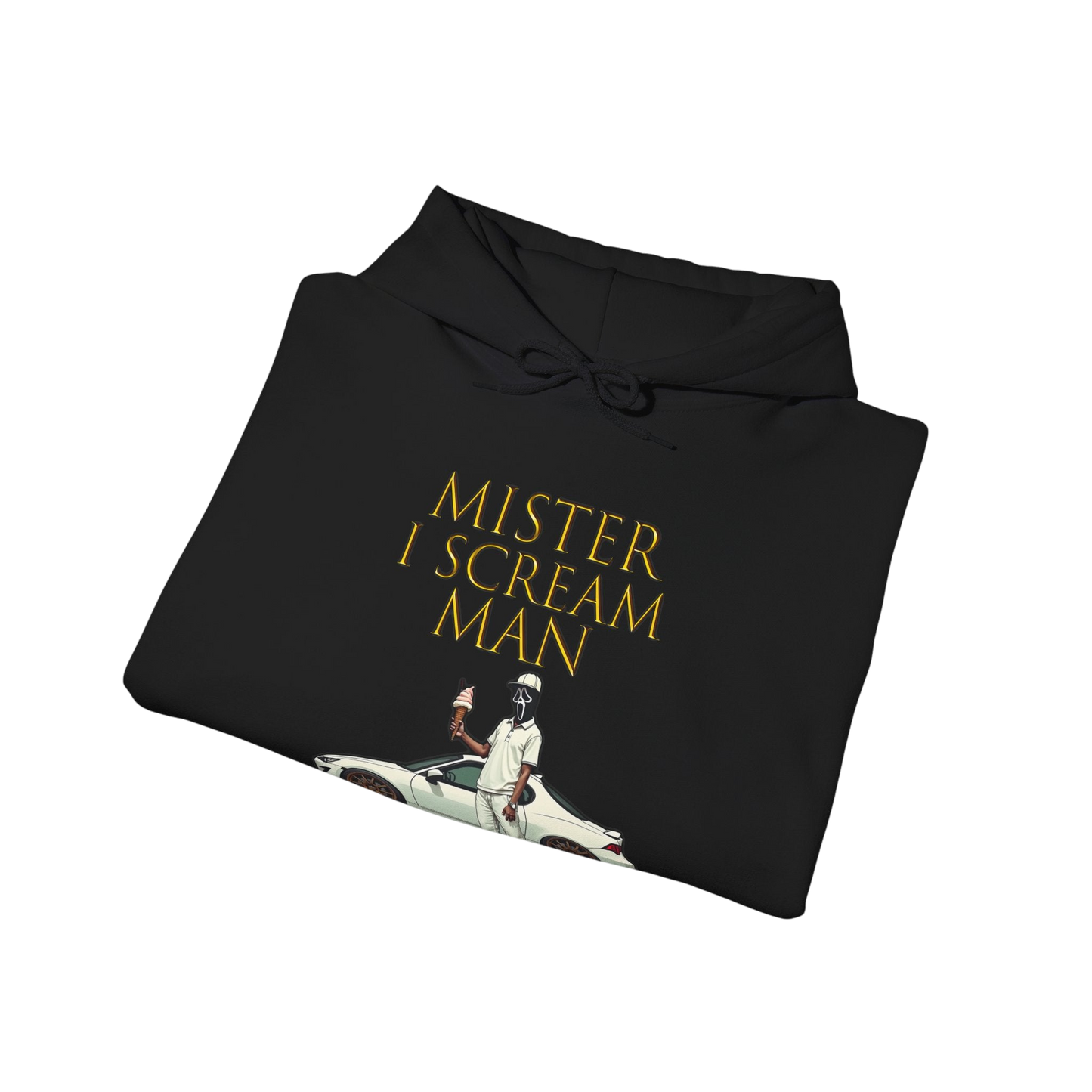 Mister I Scream Heavy Blend Hoodie-Unisex Apparel