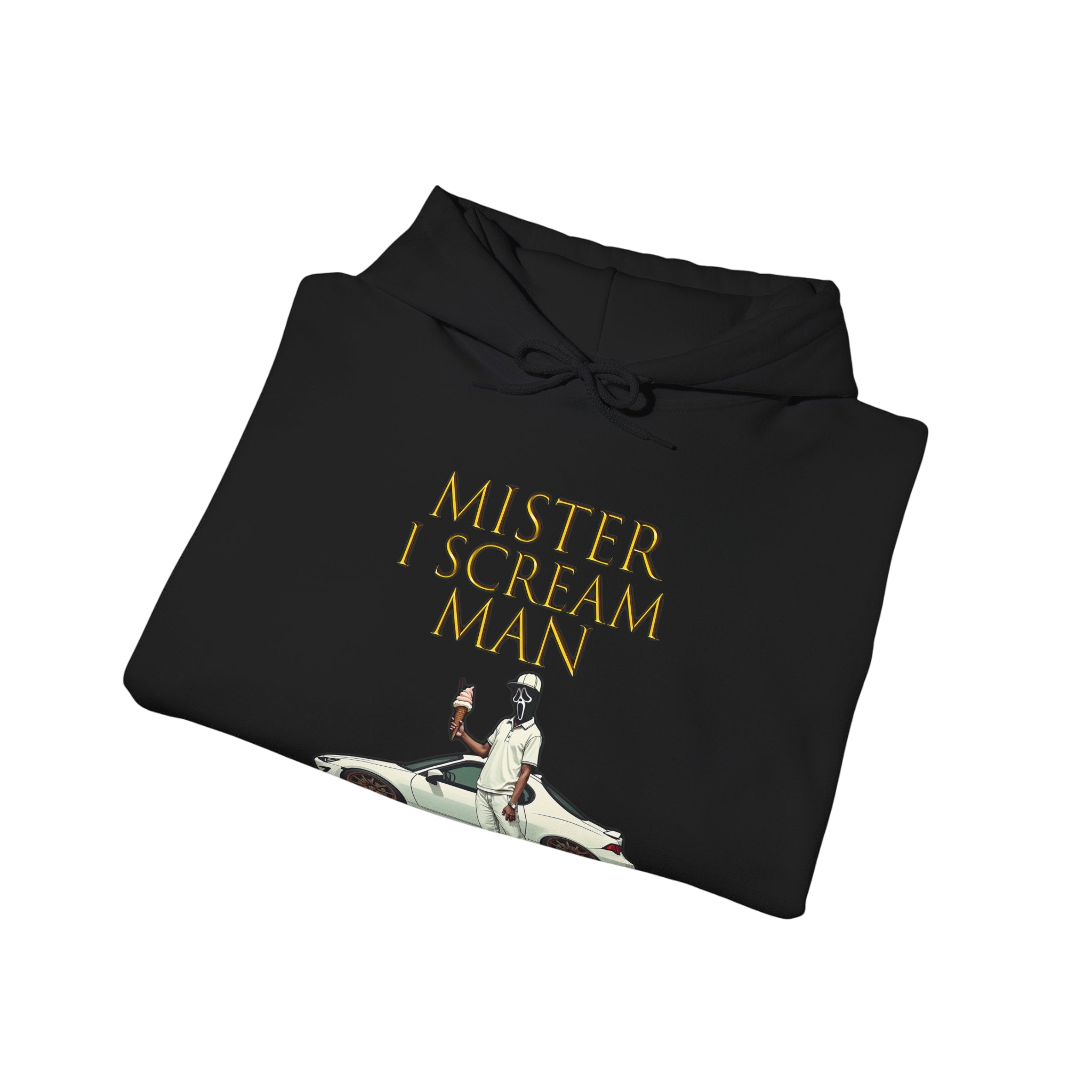 Mister I Scream Heavy Blend Hoodie-Unisex Apparel