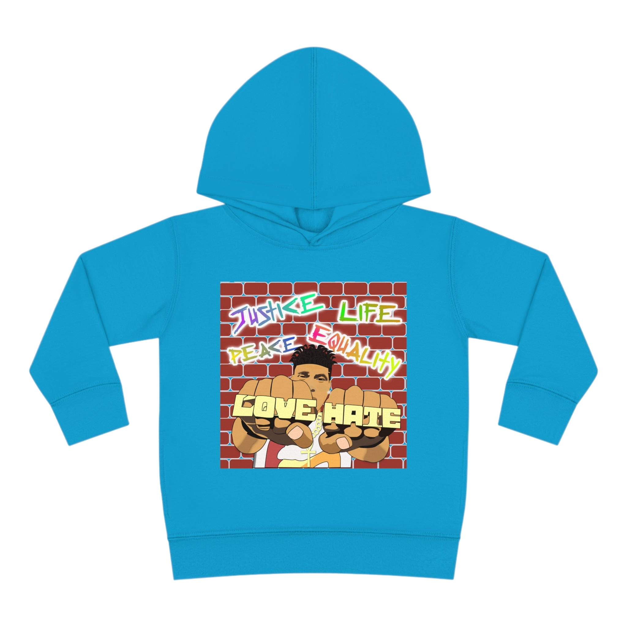 "Love The Hate" Toddler Hoodie