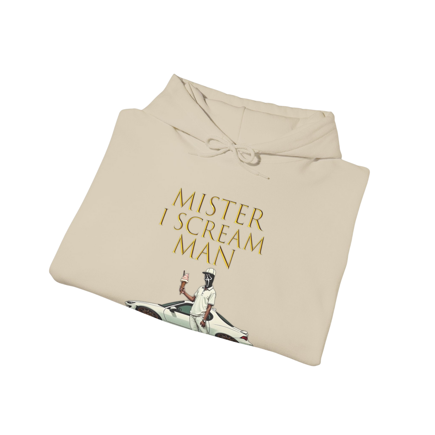 Mister I Scream Heavy Blend Hoodie-Unisex Apparel