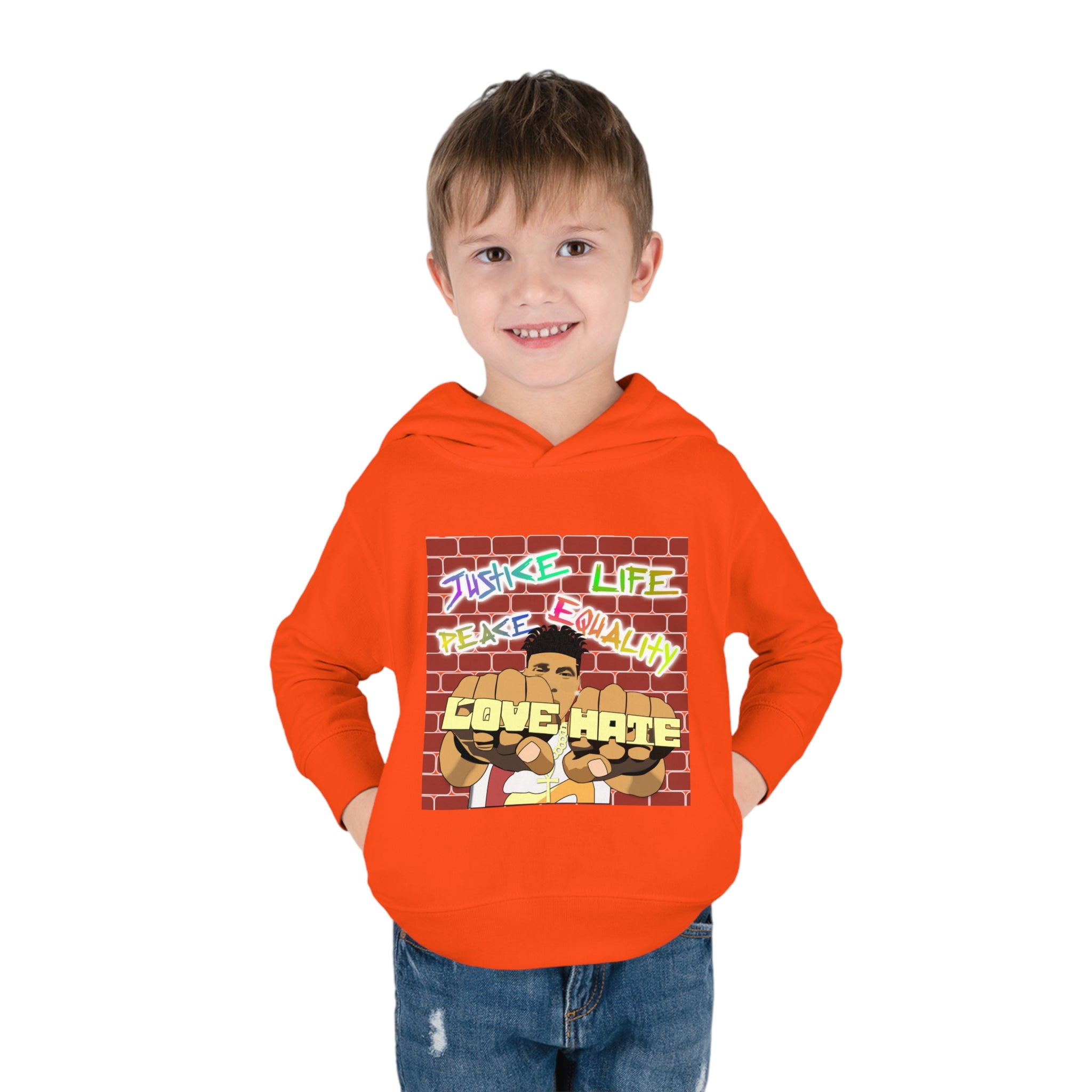 "Love The Hate" Toddler Hoodie