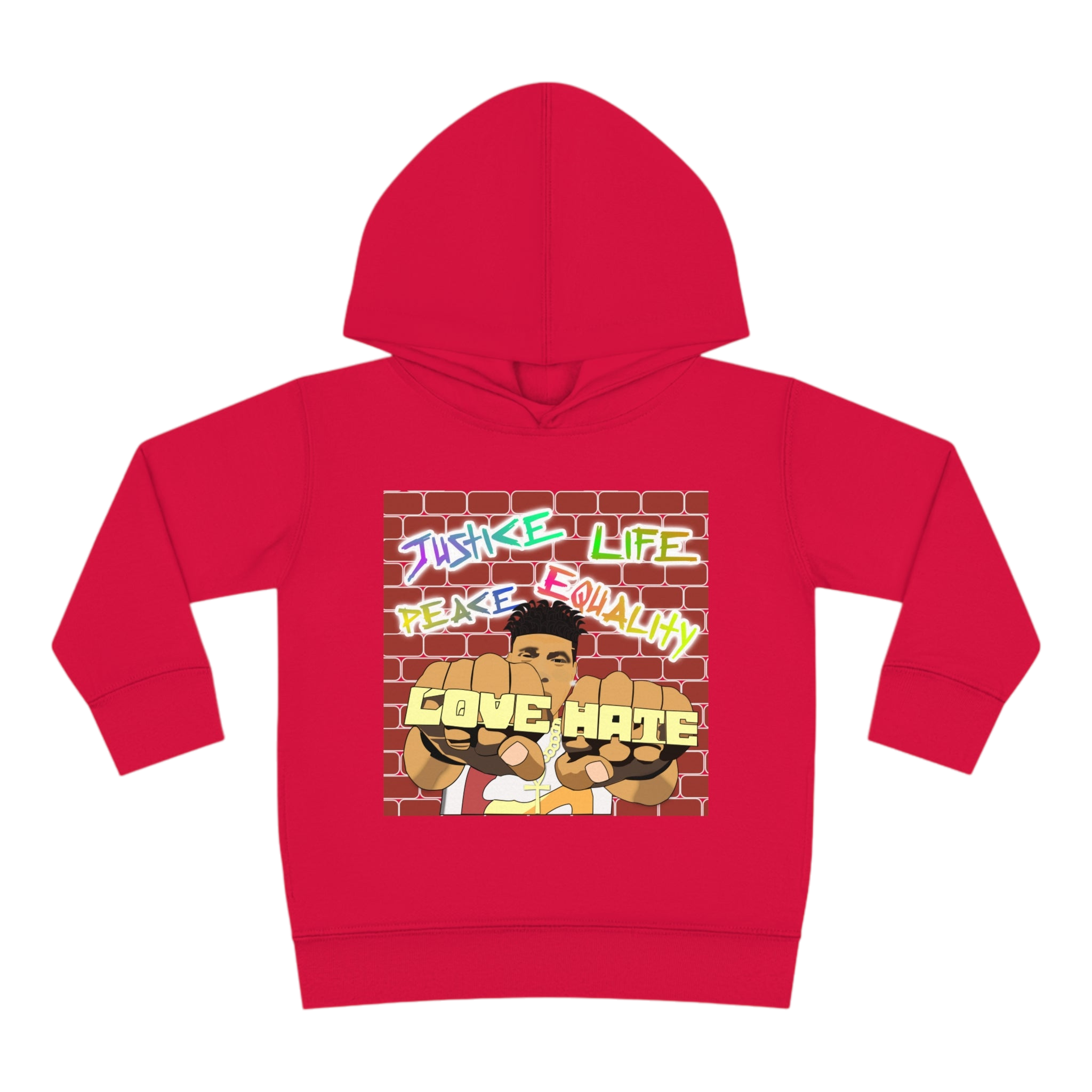 "Love The Hate" Toddler Hoodie