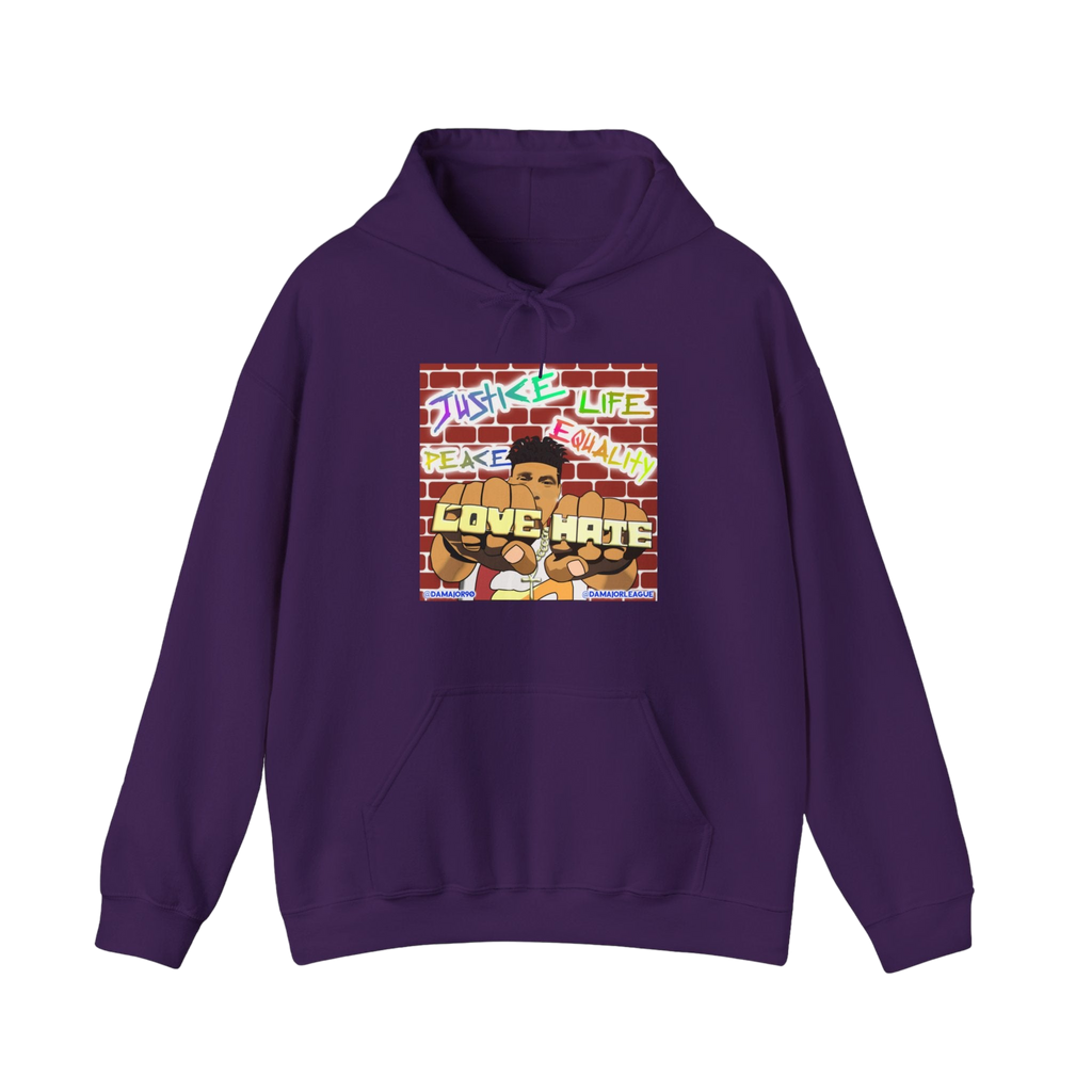 "Love the Hate" Hooded Sweatshirt