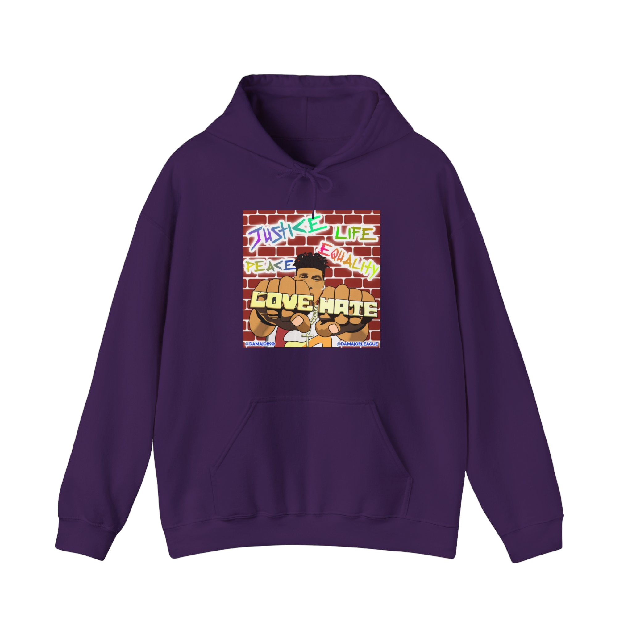 "Love the Hate" Hooded Sweatshirt