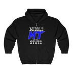 Middle State Full Zip Hooded Sweatshirt