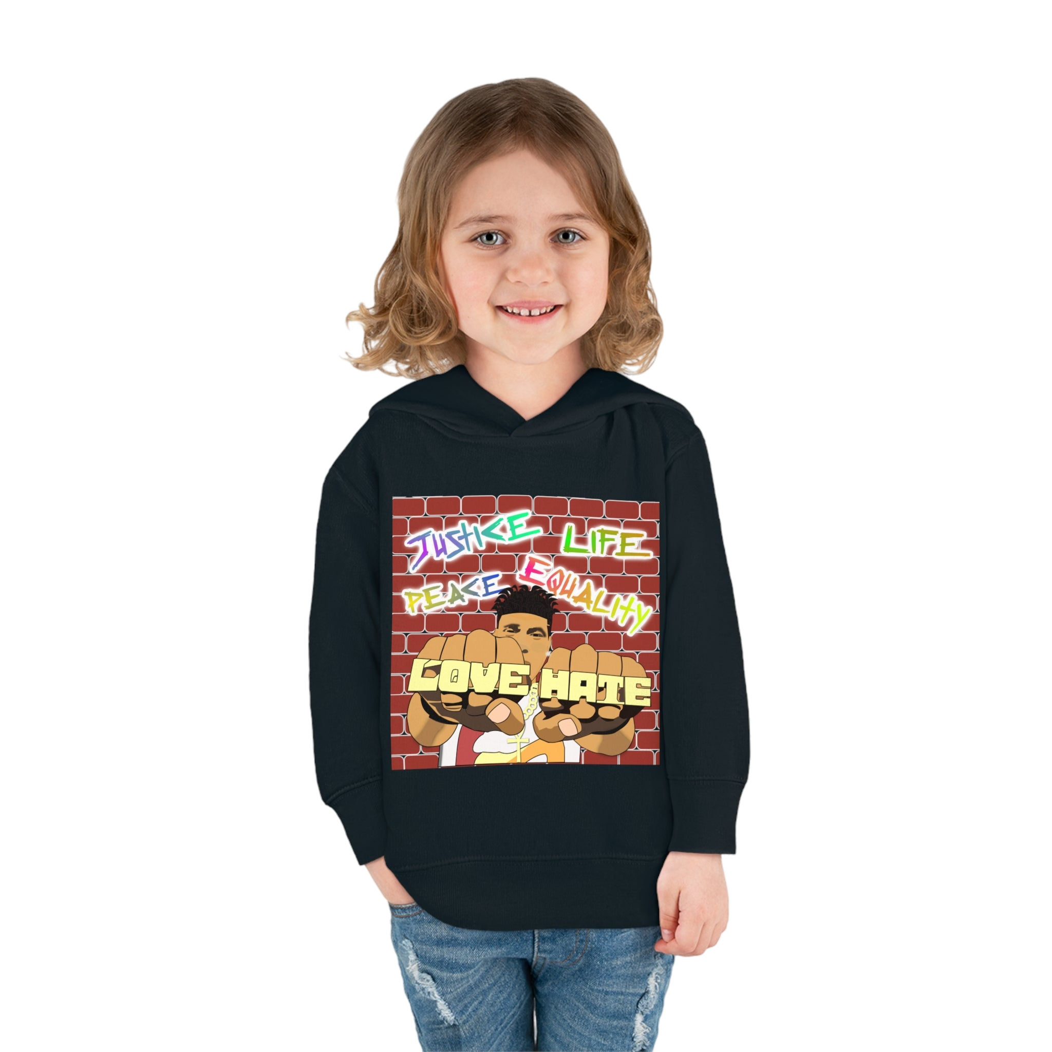 "Love The Hate" Toddler Hoodie