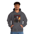 Never Saw Me Hooded Sweatshirt with Horror Design - Unisex Apparel