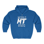 Middle State Full Zip Hooded Sweatshirt