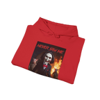 Never Saw Me Hooded Sweatshirt with Horror Design - Unisex Apparel