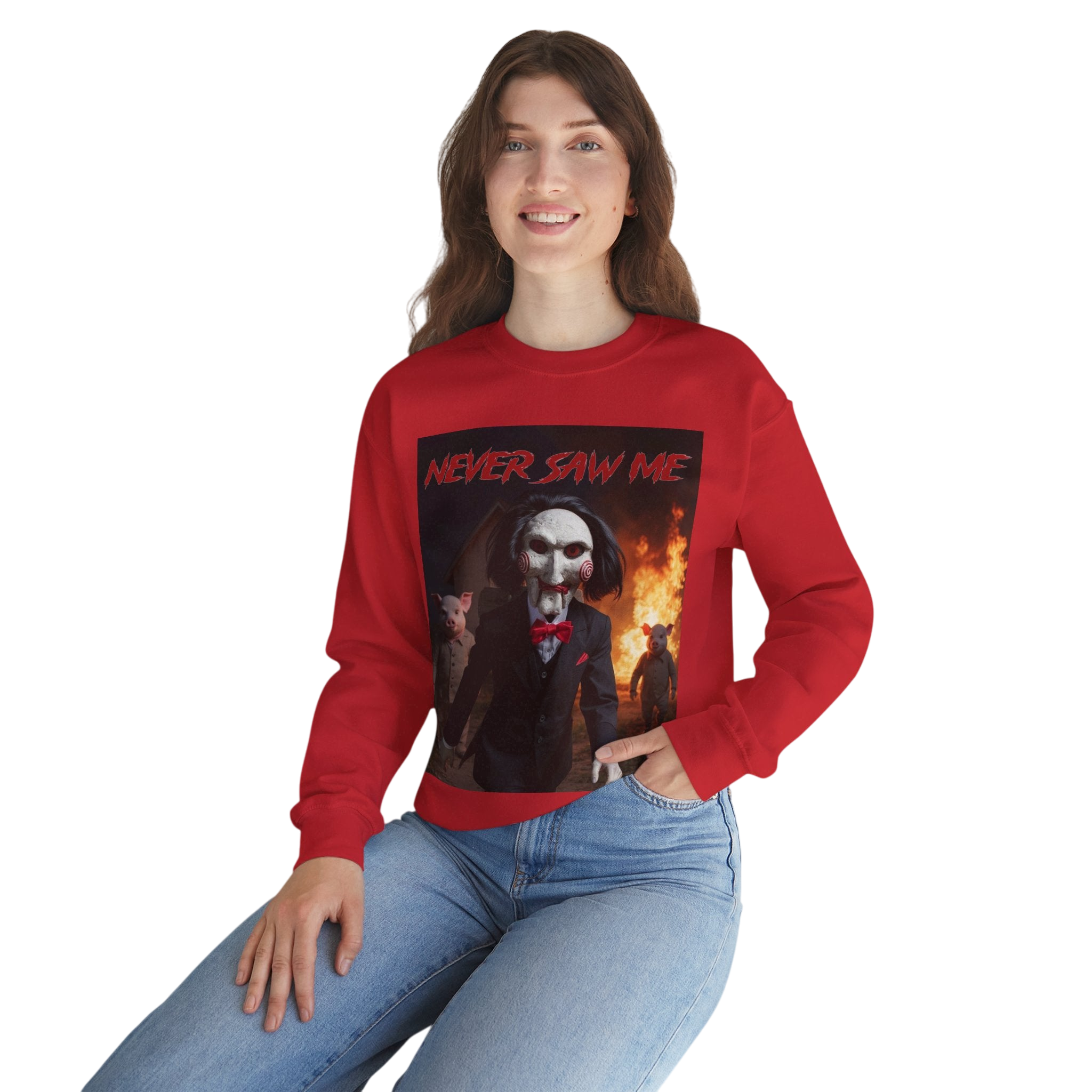 Never Saw Me Sweatshirt