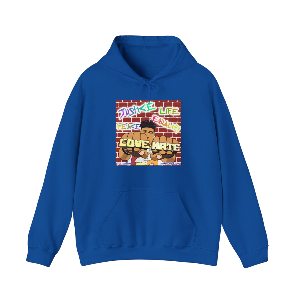 "Love the Hate" Hooded Sweatshirt