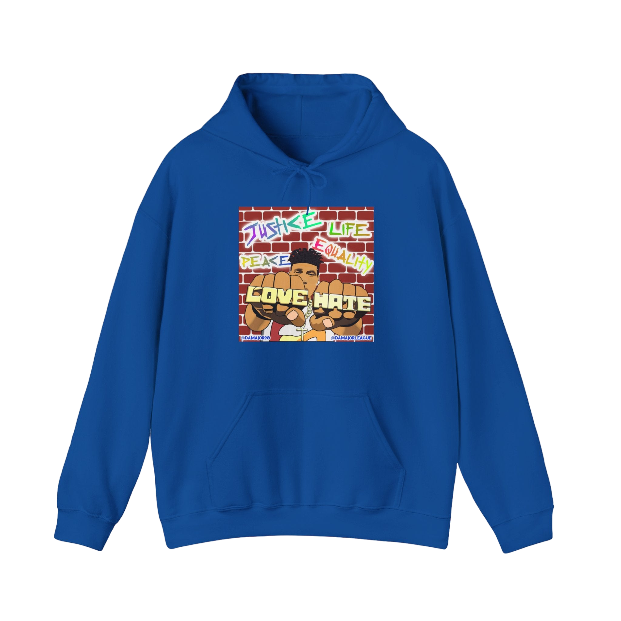 "Love the Hate" Hooded Sweatshirt