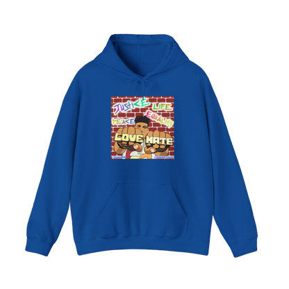 "Love the Hate" Hooded Sweatshirt