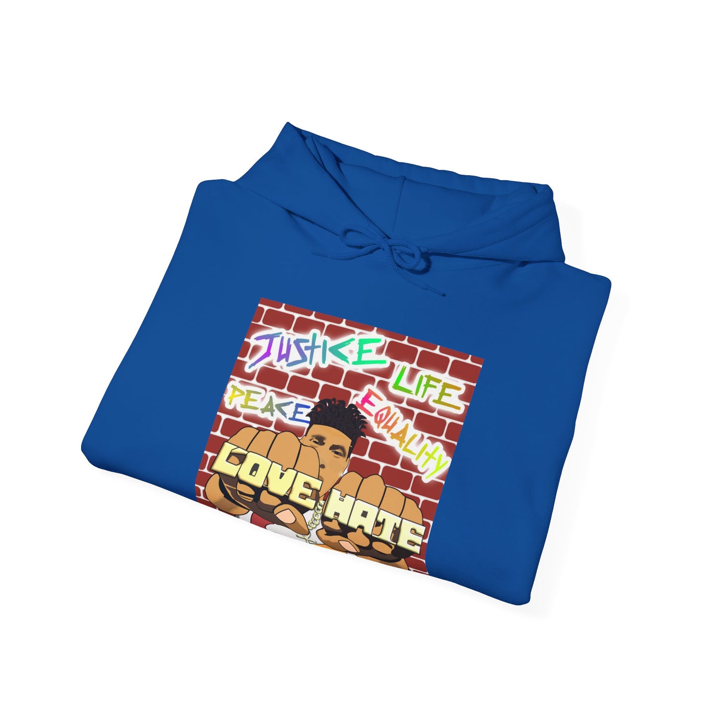 "Love the Hate" Hooded Sweatshirt