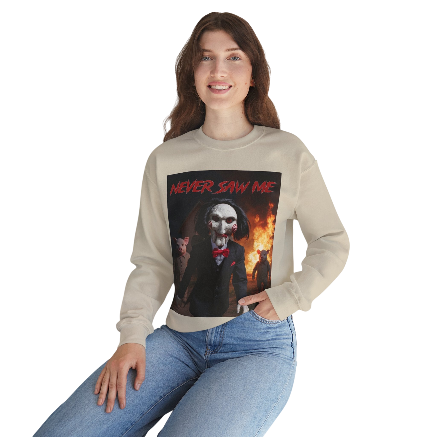 Never Saw Me Sweatshirt