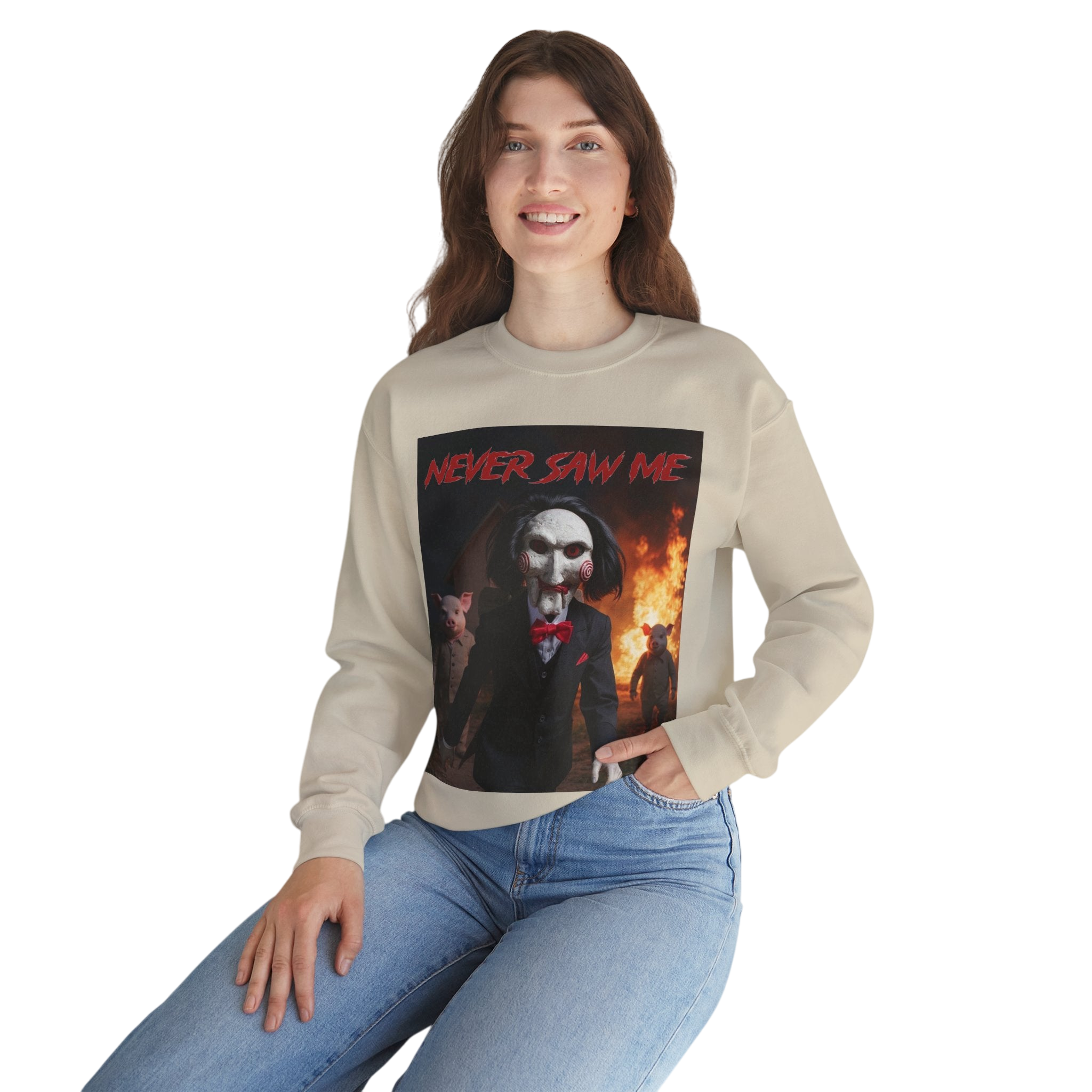 Never Saw Me Sweatshirt