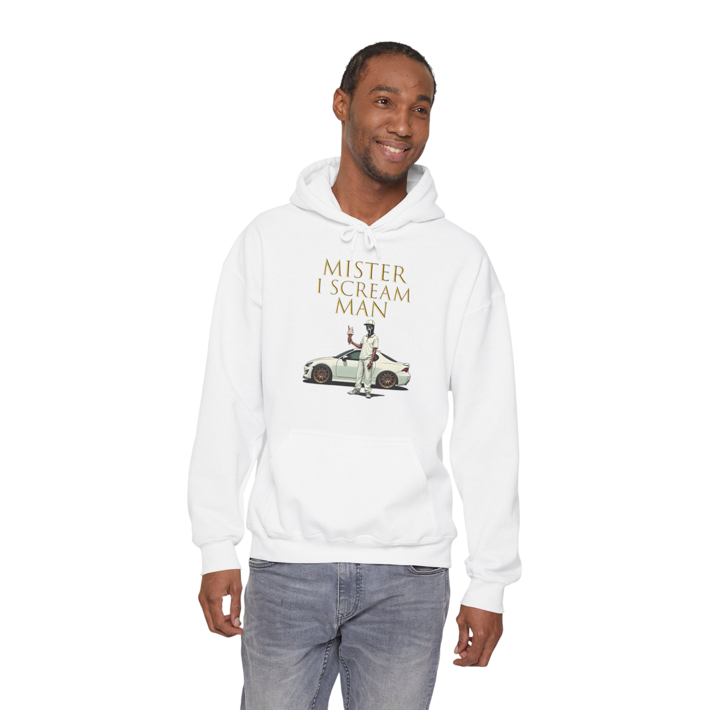 Mister I Scream Heavy Blend Hoodie-Unisex Apparel