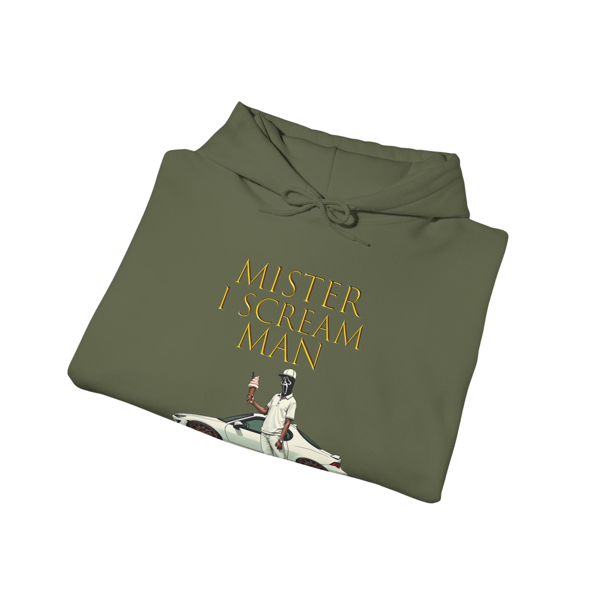 Mister I Scream Heavy Blend Hoodie-Unisex Apparel