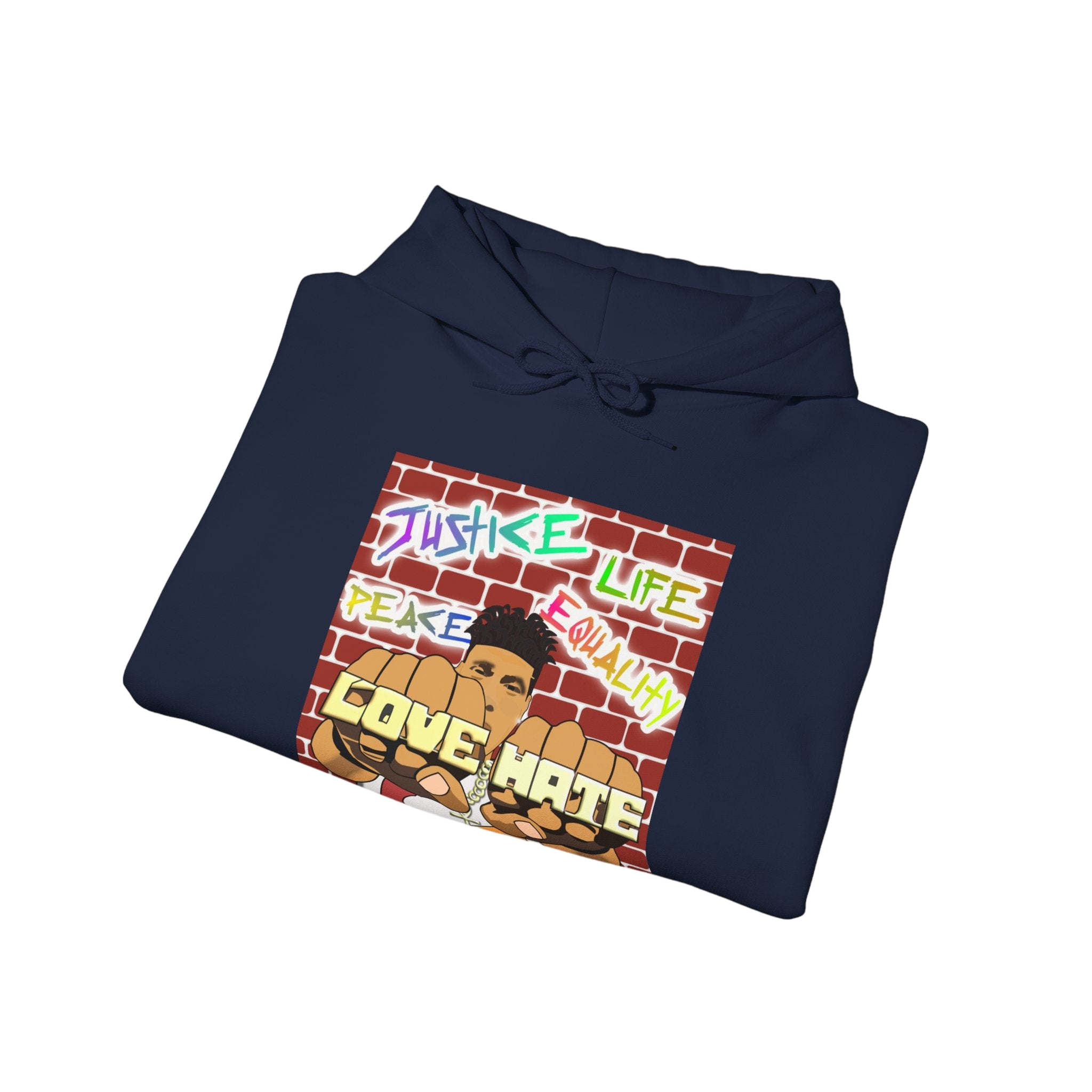 "Love the Hate" Hooded Sweatshirt