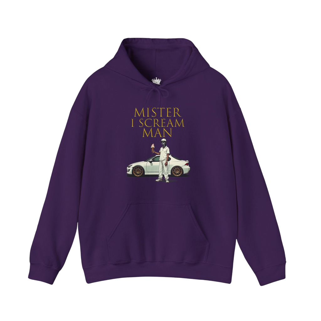 Mister I Scream Heavy Blend Hoodie-Unisex Apparel