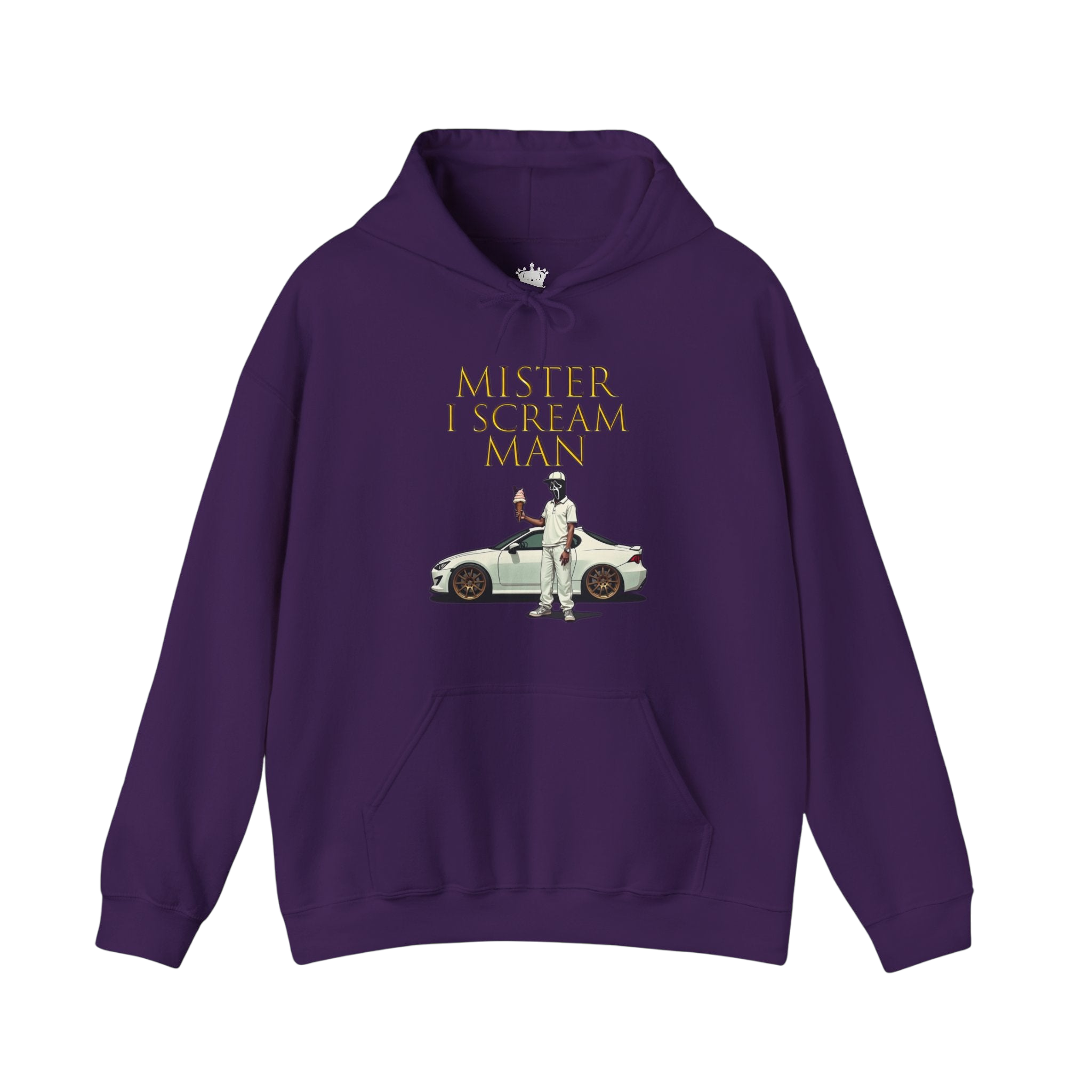 Mister I Scream Heavy Blend Hoodie-Unisex Apparel