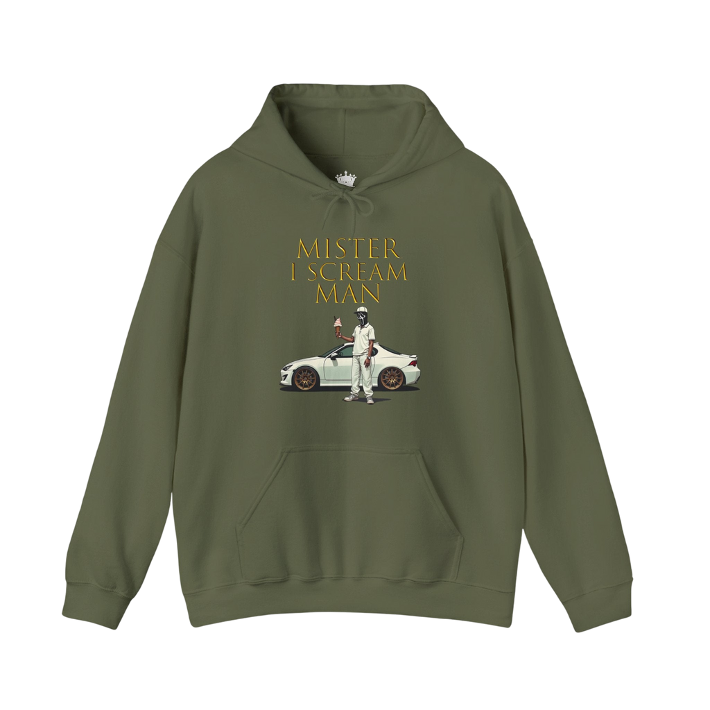 Mister I Scream Heavy Blend Hoodie-Unisex Apparel