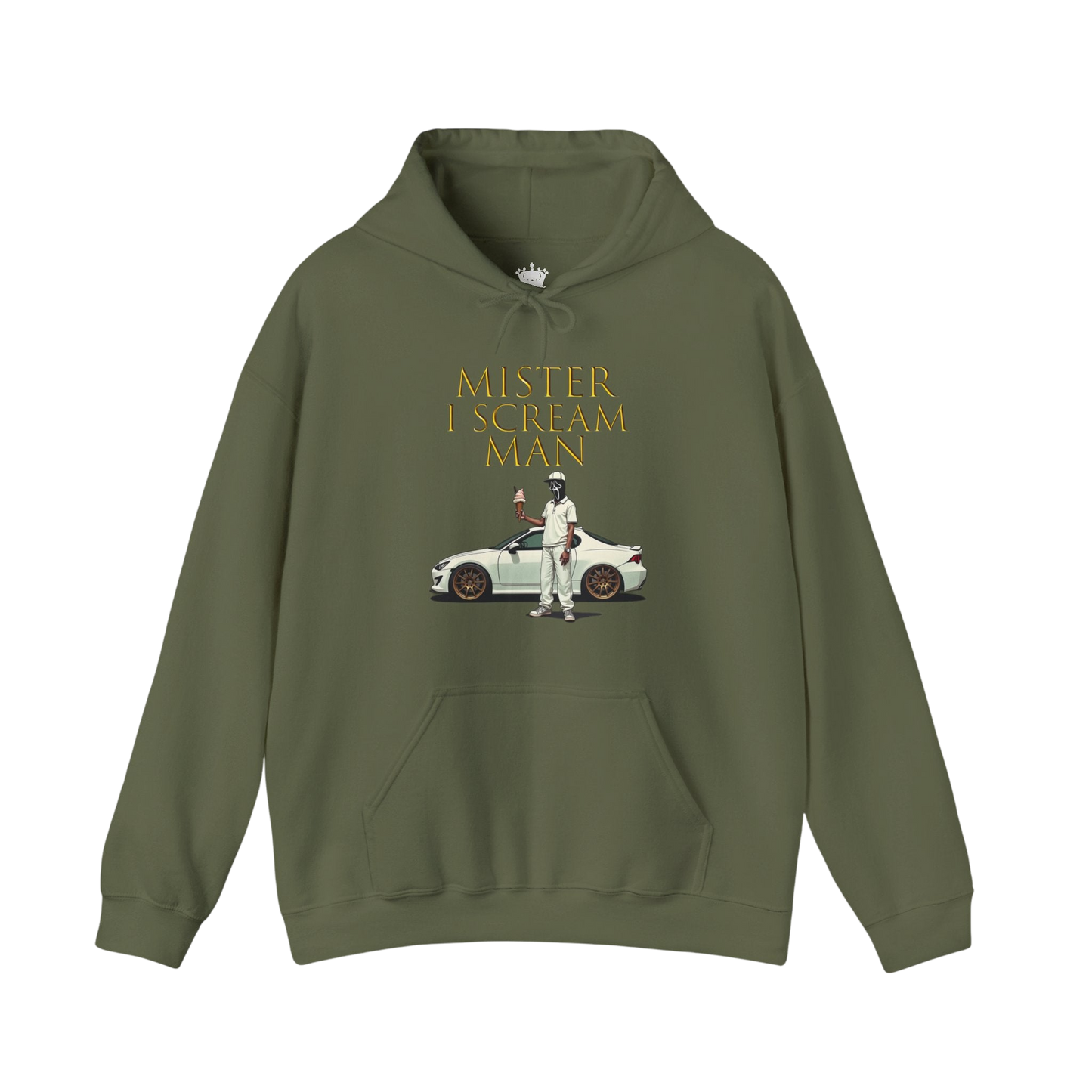 Mister I Scream Heavy Blend Hoodie-Unisex Apparel