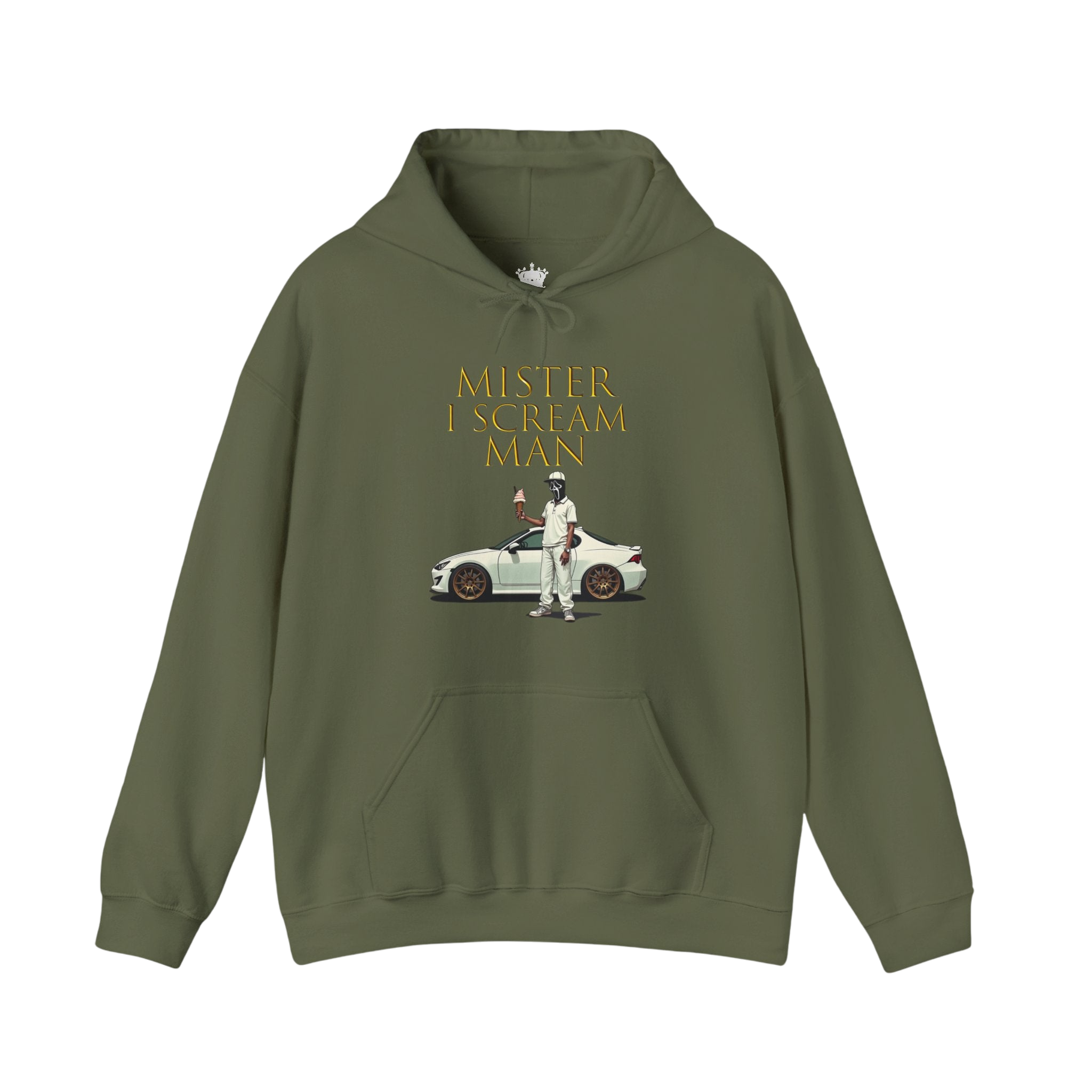 Mister I Scream Heavy Blend Hoodie-Unisex Apparel