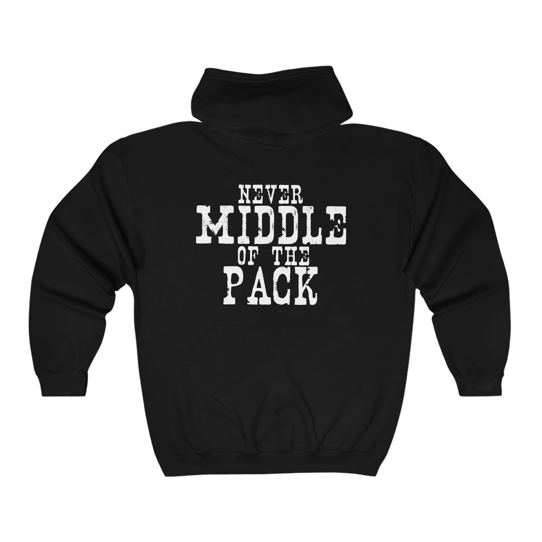 Middle State Full Zip Hooded Sweatshirt