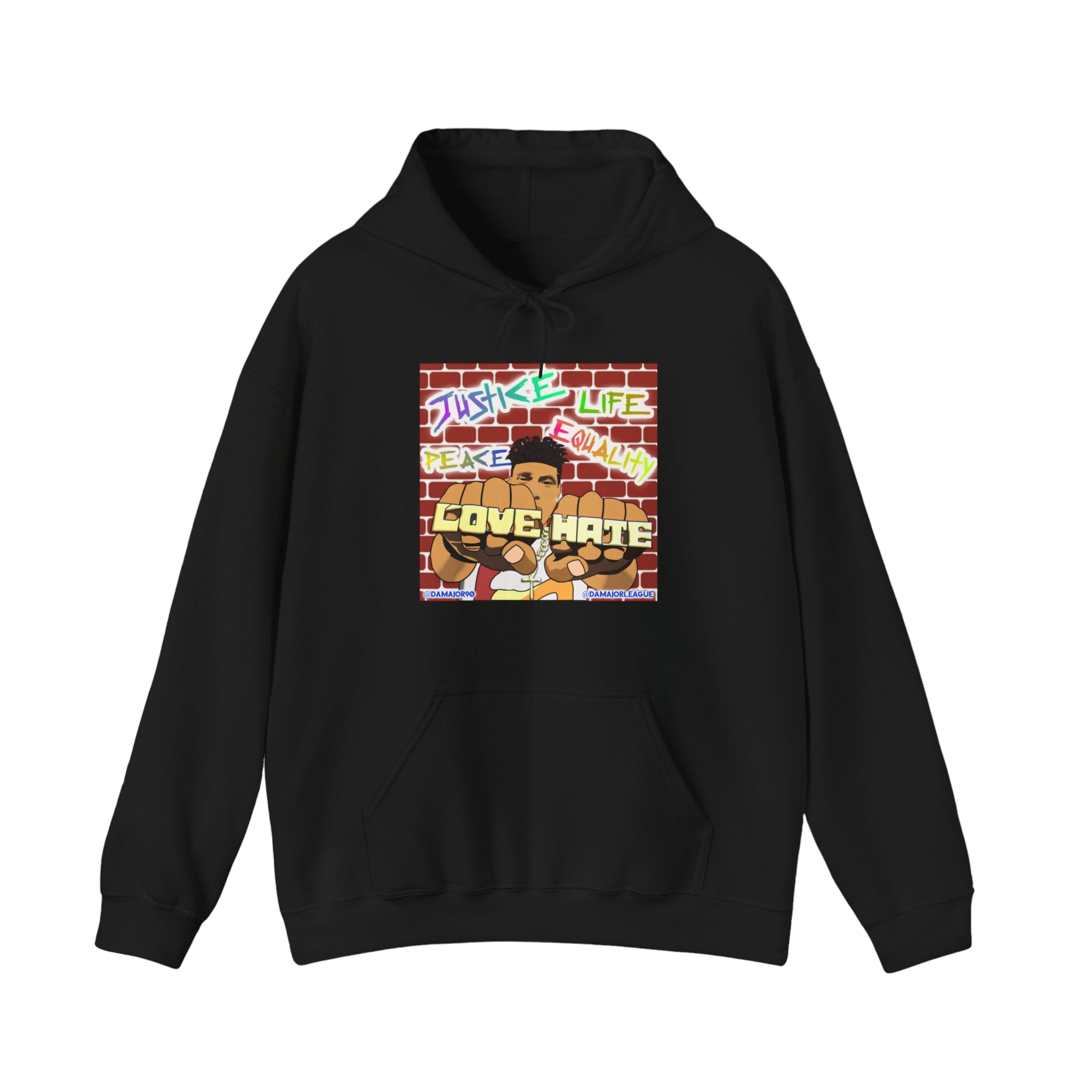 "Love the Hate" Hooded Sweatshirt