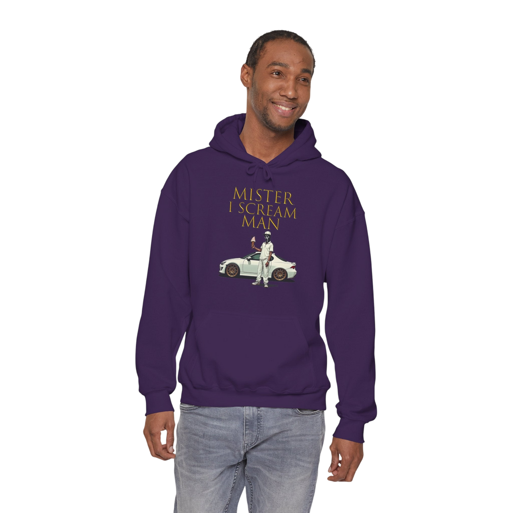 Mister I Scream Heavy Blend Hoodie-Unisex Apparel