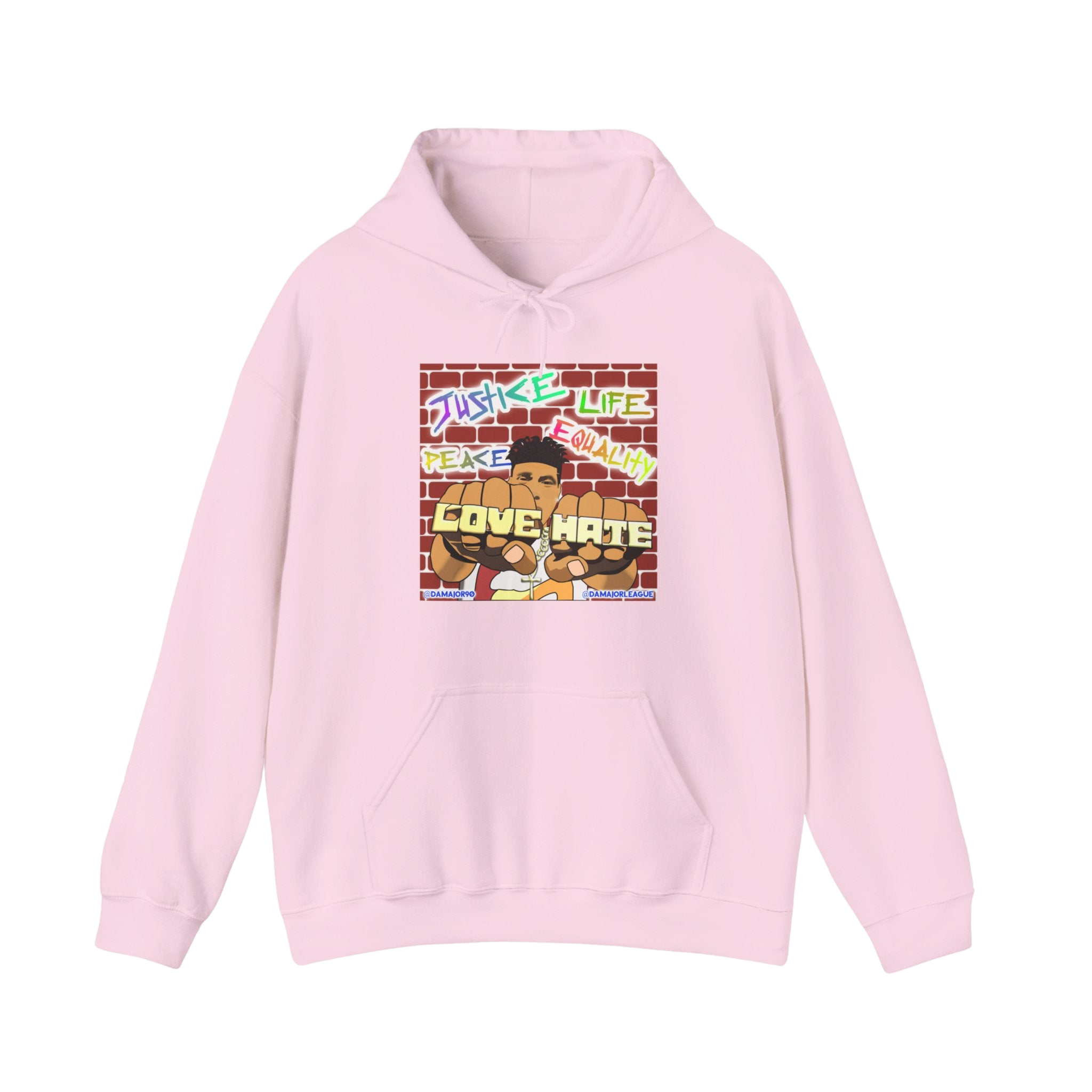 "Love the Hate" Hooded Sweatshirt