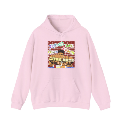 "Love the Hate" Hooded Sweatshirt