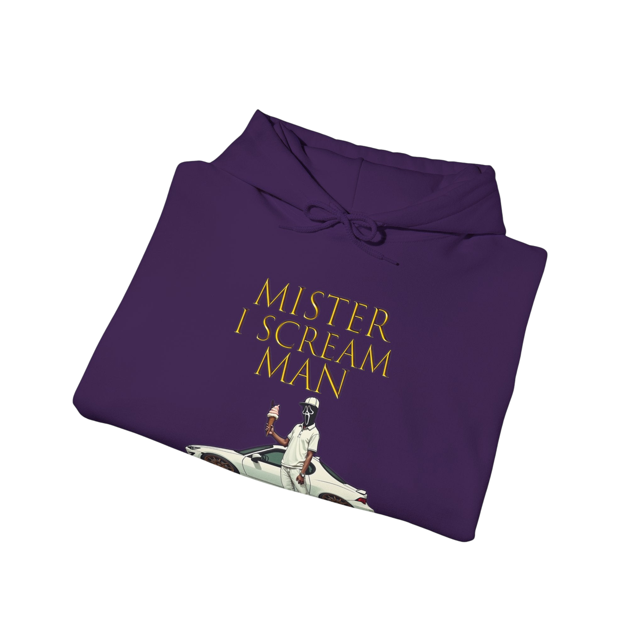 Mister I Scream Heavy Blend Hoodie-Unisex Apparel