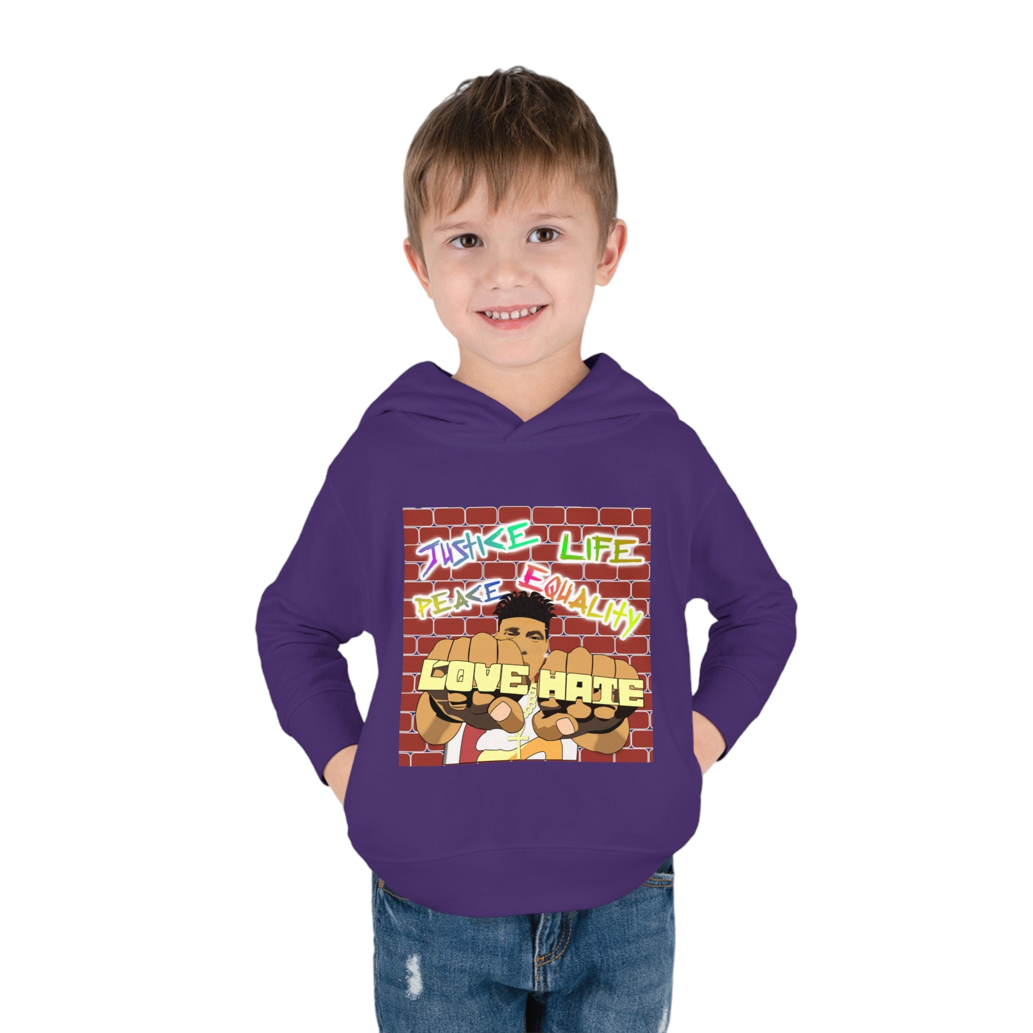 "Love The Hate" Toddler Hoodie