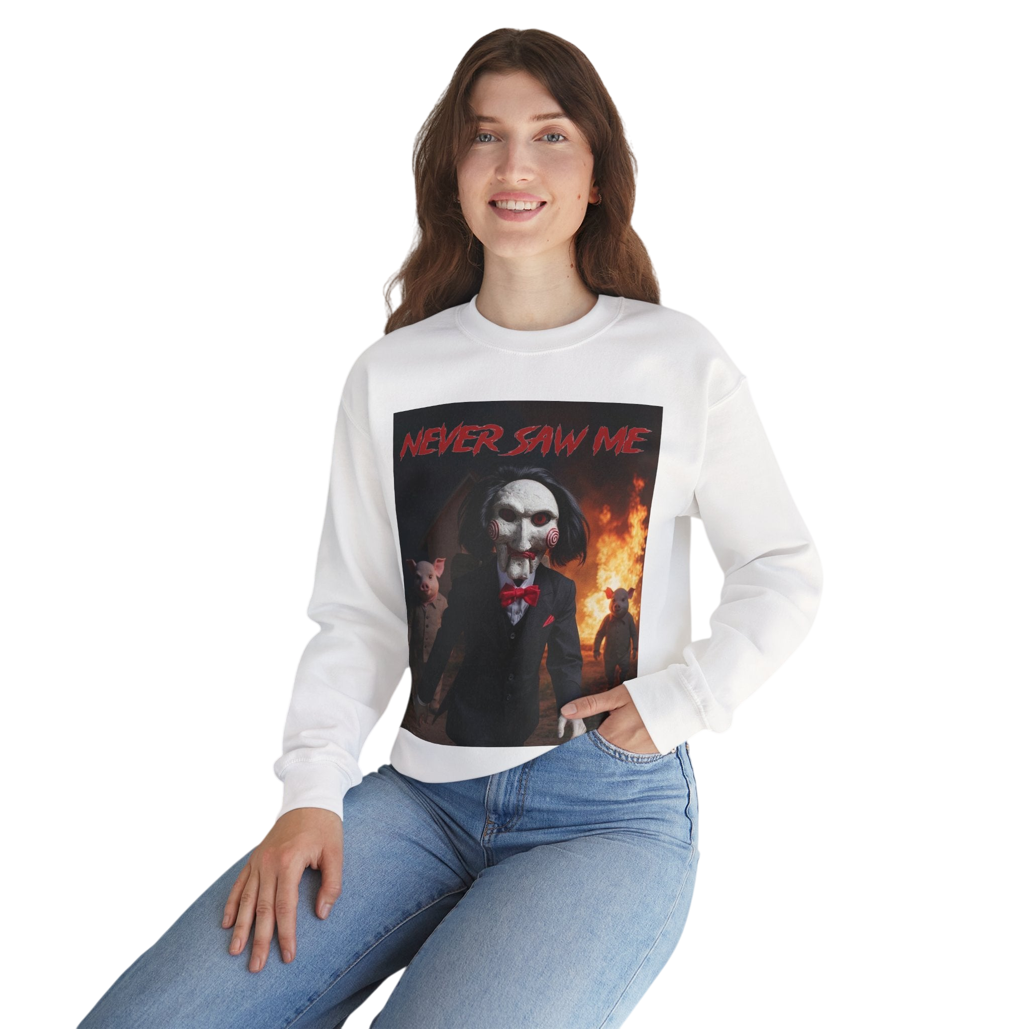 Never Saw Me Sweatshirt