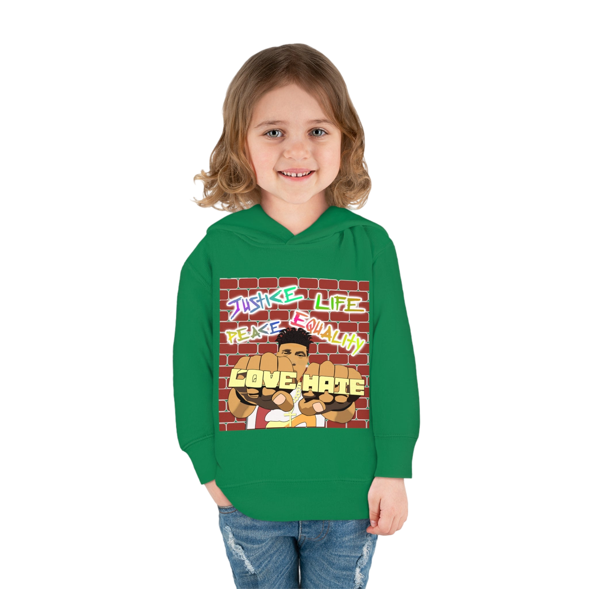 "Love The Hate" Toddler Hoodie