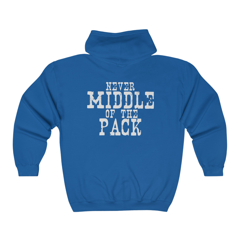 Middle State Full Zip Hooded Sweatshirt