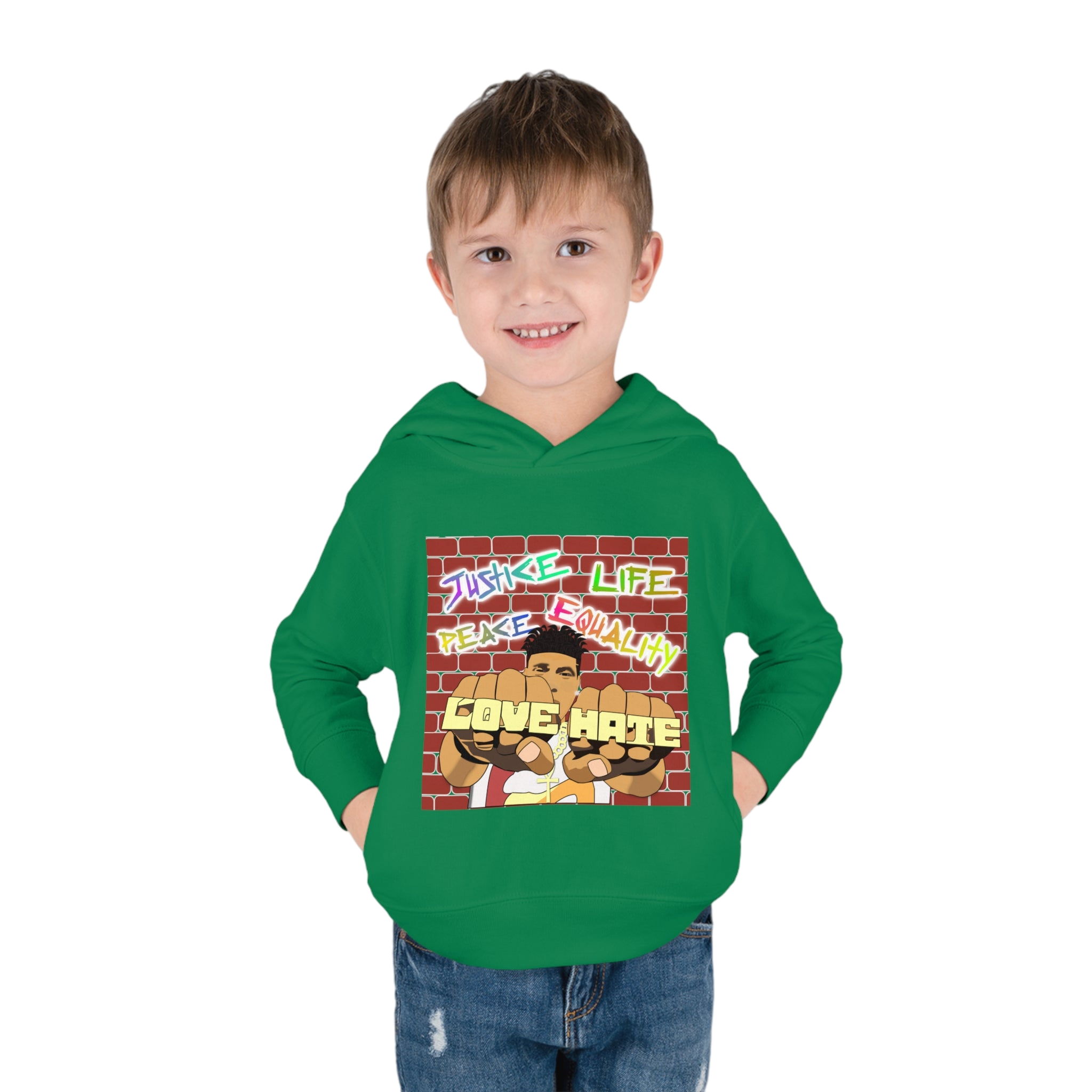 "Love The Hate" Toddler Hoodie