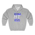 Middle State Full Zip Hooded Sweatshirt