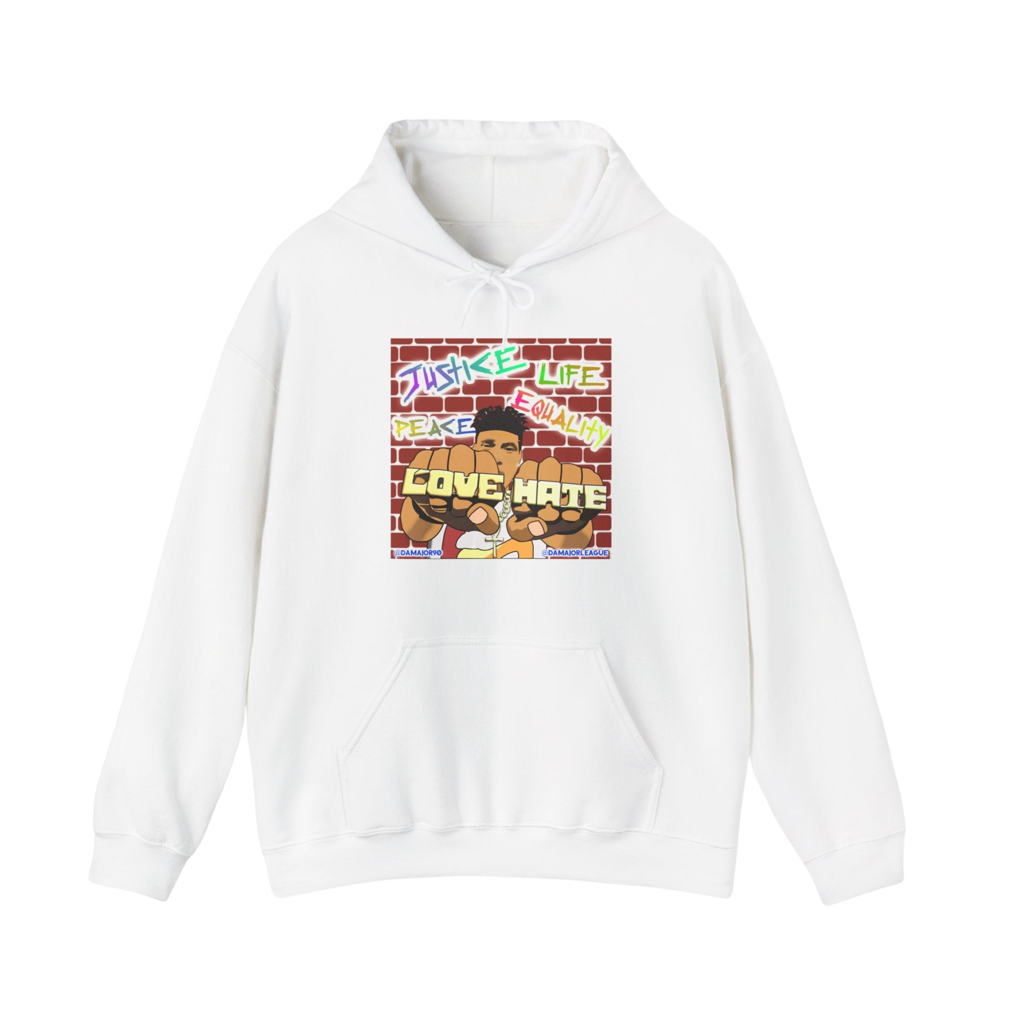 "Love the Hate" Hooded Sweatshirt