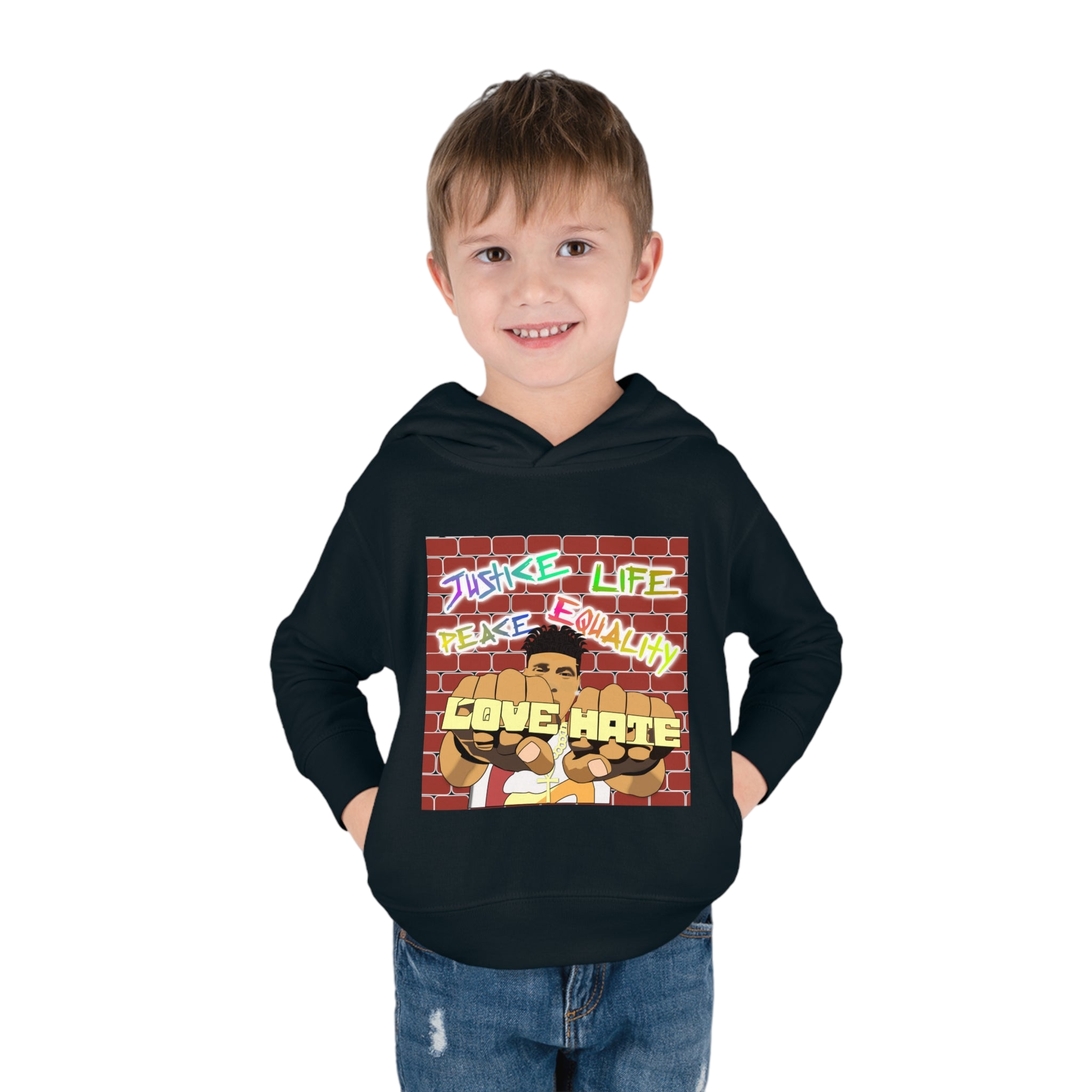 "Love The Hate" Toddler Hoodie