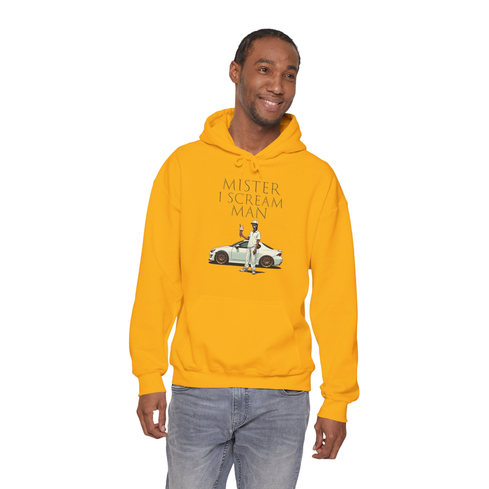 Mister I Scream Heavy Blend Hoodie-Unisex Apparel