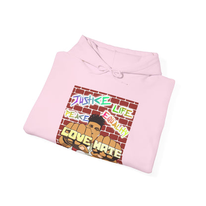 "Love the Hate" Hooded Sweatshirt